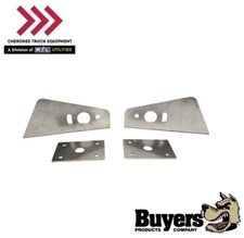 Buyers Products PLB12SS, Extended Stainless Steel Truck Hood Light Brackets