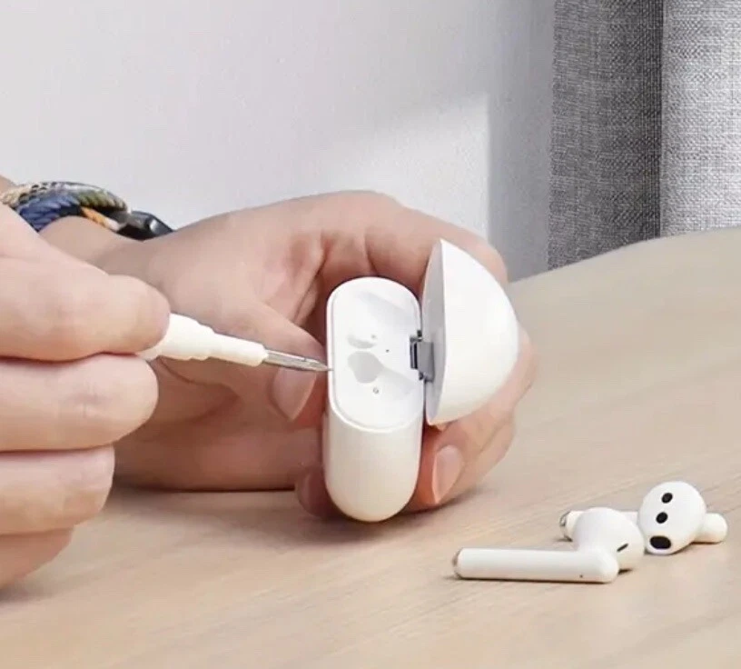 AirPod Wireless Earbuds Earphone Cleaner Pen Kit Headphone Case Brush Tool - image 3 of 4