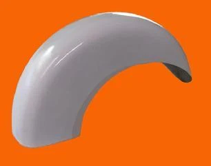 Заказное заднее крыло Harley, Honda, Yamaha, Kawasaki, War Eagle ширина 8,5 дюйма - Изображение 2 из 4