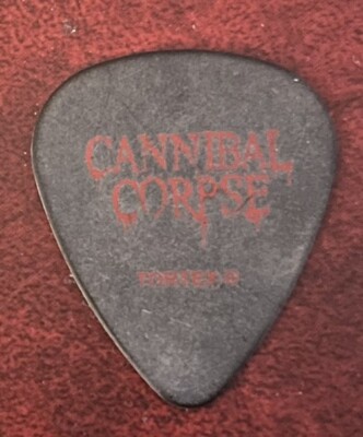 CANNIBAL CORPSE Pat O'Brien old signature guitar pick Gitarrenplektrum