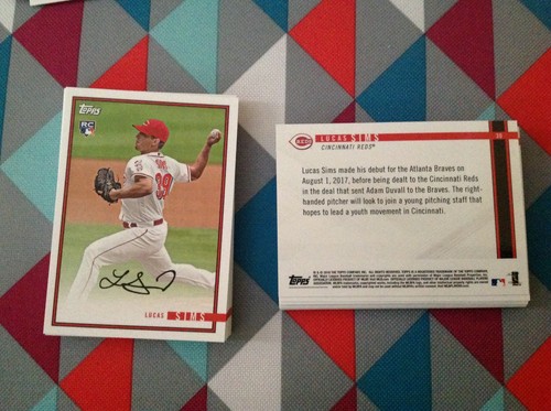 Lucas Sims #30 card
