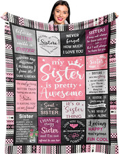 Sister Gifts from Sis, Sisters Birthday Gift Idea, Best Sister Ever Gift for Wom