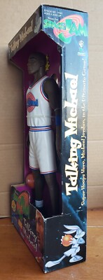 Vintage Space Jam Talking Michael Jordan Action Figure Doll