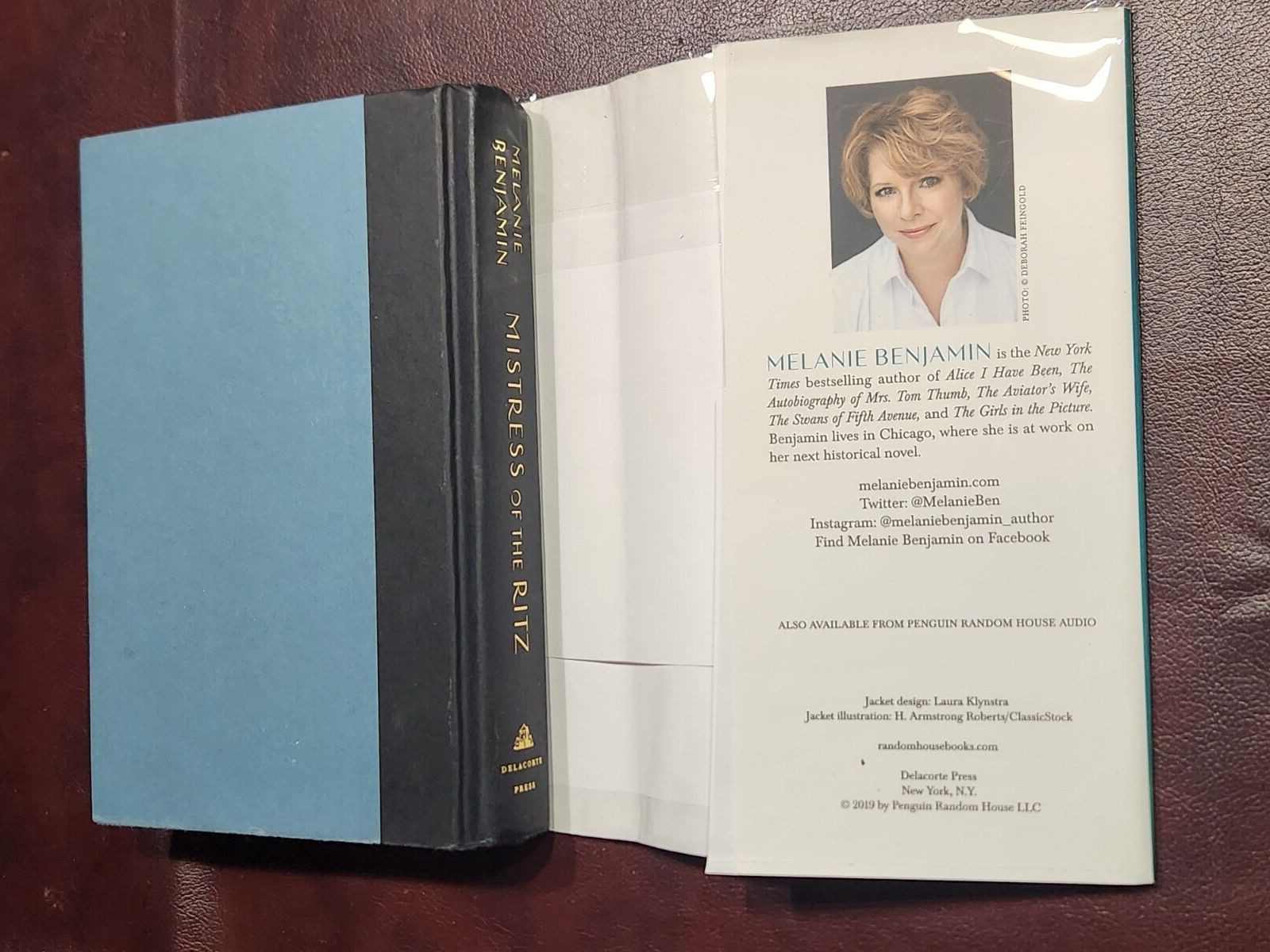 Mistress of the Ritz ~ SIGNED by Melanie Benjamin 2020 hcdj FIRST EDITION 1st PR