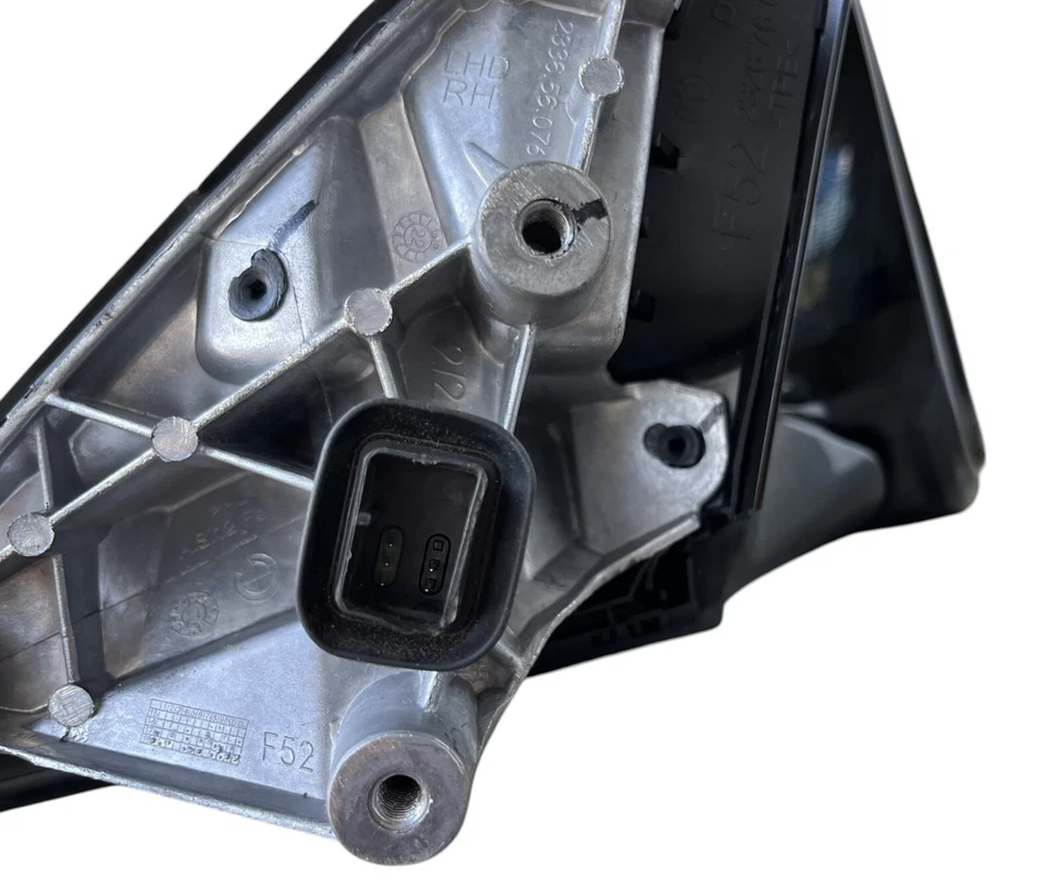 #4 Espejo retrovisor derecho negro pasajero bmw serie 1 f52 2017 2018 2019 2020 5 pines Foto 4 de 4