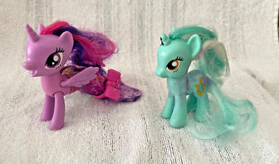 MY LITTLE PONY Flip & Flow SEAPONY & LYRA Heartstrings Action Figures 3-1/4''
