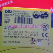 Pilz PNOZ X8PC 787760 SAFETY RELAY NEW FedEx or DHL or UPS