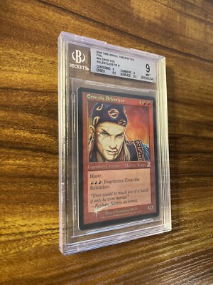 MTG✨ERON THE RELENTLESS FOIL✨Time Spiral-Timeshifted BGS Quad 9