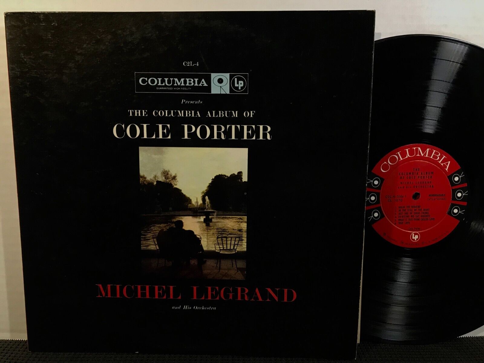MICHAEL LEGRAND Album Of COLE PORTER LP COLUMBIA CL 1070 MONO DG 1958