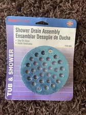 MASTER PLUMBER 176-534 SHOWER DRAIN ASSEMBLY CHROME