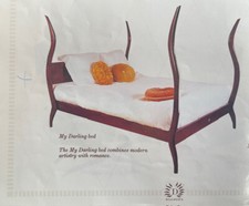 Dialogica (by Monique & Sergio Savarese) My Darling Bed, California King