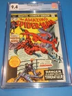 Amazing Spider-man #134 Bronze age 1st Tarantula 2nd Punisher Key CGC 9.4 NM Wow