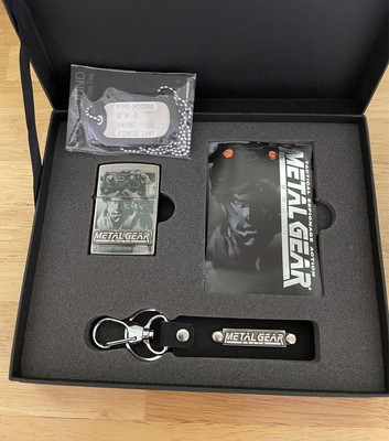 Rare Metal Gear Solid Zippo Zippo Lighter | eBay
