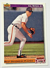 1992 Upper Deck Cal Ripken Jr. #645 Baltimore Orioles HOF