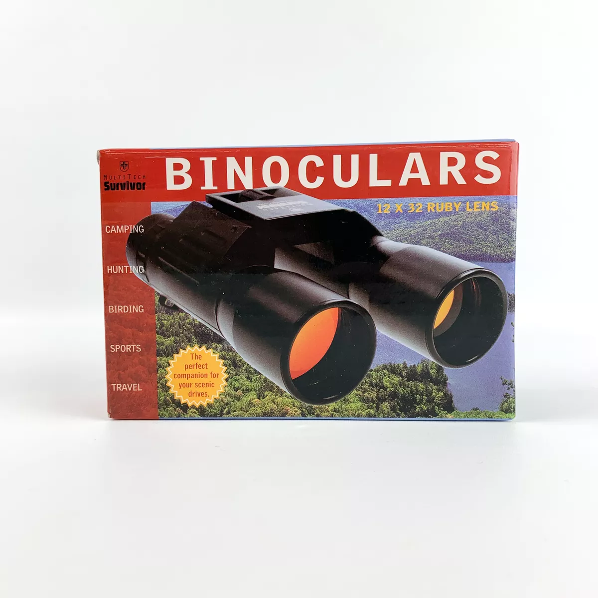 Ruby lens cheap binoculars