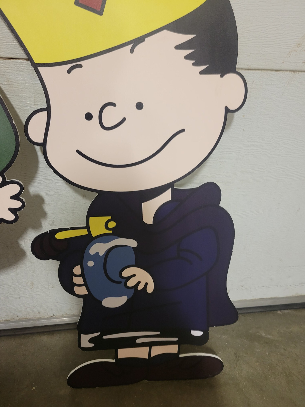 Nativity Peanuts Holiday Outdoor lawn Decor 2 Piece Charlie Brown