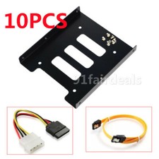 2.5" to 3.5" Bay SSD Metal Hard Drive HDD Mounting Bracket Adapter Dock / Tray