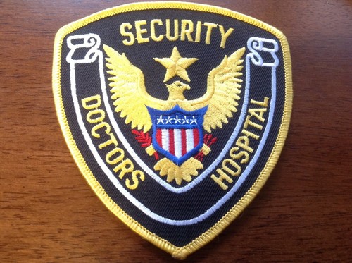 Doctors Hospital Security Patch Nassau Bahamas police