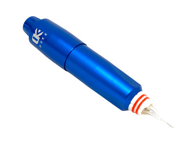 INKgrafiX  DUKE PEN K2 by AVA -Blau- Silikon Cinchkabel -Tattoomaschine Kabel DE