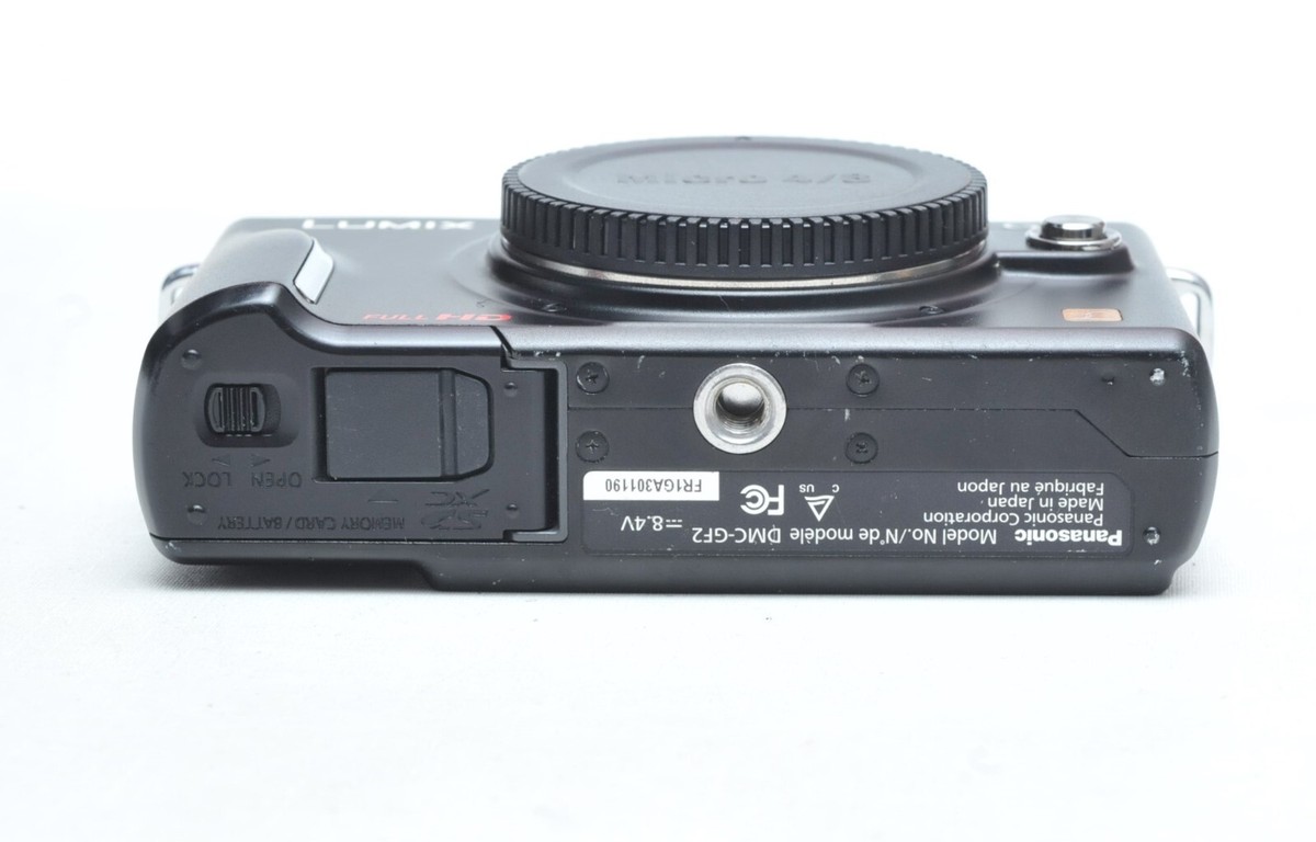 Panasonic DMC-GF2 ブラック LUMIX パナソニック Panasonic DMC-GF2 ボディ ブラック ミラー
