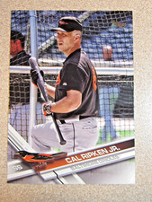 2017 TOPPS UPDATE US227 CAL RIPKEN JR SP SHORT PRINT VARIATION BALTIMORE ORIOLES