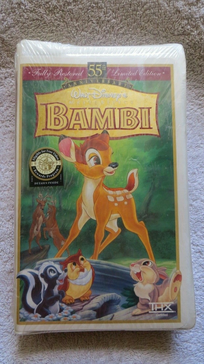 バンビ Bambi ディズニー公式 ヴィンテージ ステンドグラス 55周年記念 Vintage Disney BAMBI 55th Anniversary Stained Glass Limited