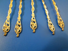 FIVE Antique German Spoons 800 SILVER 69 G. (crown/crescent c. 1900) SILVER $166 — photo 3