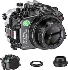 Sea Frogs Underwater Camera Case Compatible with Sony A7C-II for FE 28-60mm