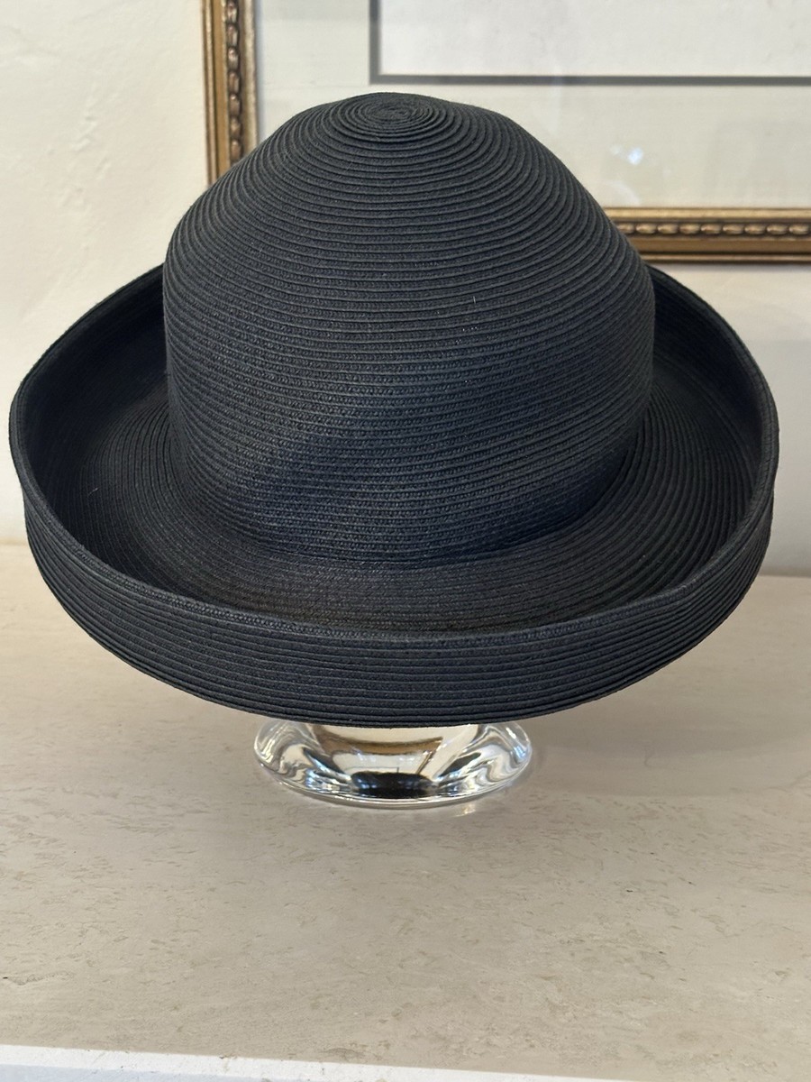 Vintage Eric Javits New York Squishee Packable Wide Brim Sun  display picture 3