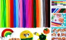 200pcs 20colors, Pipe Cleaners, Chenille Stems, Pipe Small Pack Multi-Color