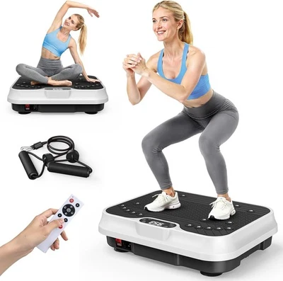 HOMEFITNESSCODE Mini Vibrationsplatte Vibrationsgerät Vibrationstrainer Heimtrainer Muskelaufbau