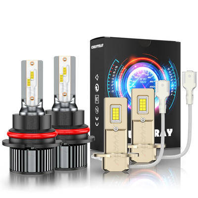 For Acura Integra 1990-1993 6000K LED Headlight High Low Fog Light Bulbs Combo