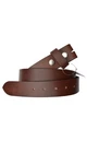 Belt Strap Snap on Leather Unisex Belt New Black Brown