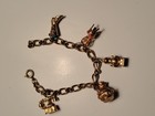 Vintage Avon Charm Bracelet 5 Charms 7.25 Inches — photo 4