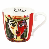 KöNitz Picasso Femme Au Chapeau Becher Tasse Kaffeetasse Bone China 415Ml