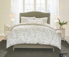 Laura Ashley Lindy Green Cotton Duvet Cover
