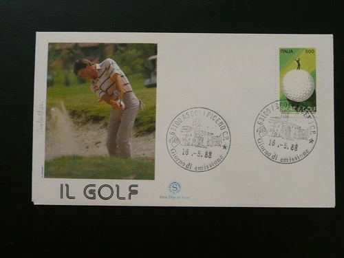 golf FDC Italy 1988