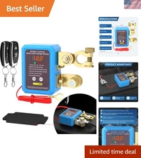 Smart Battery Disconnect with Led Voltage Display