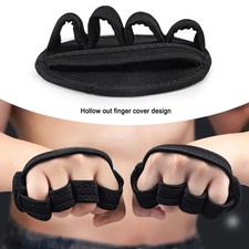 Powerlifting Gym Gloves Breathable Horizontal Bar Booster Gloves Weightlifting L