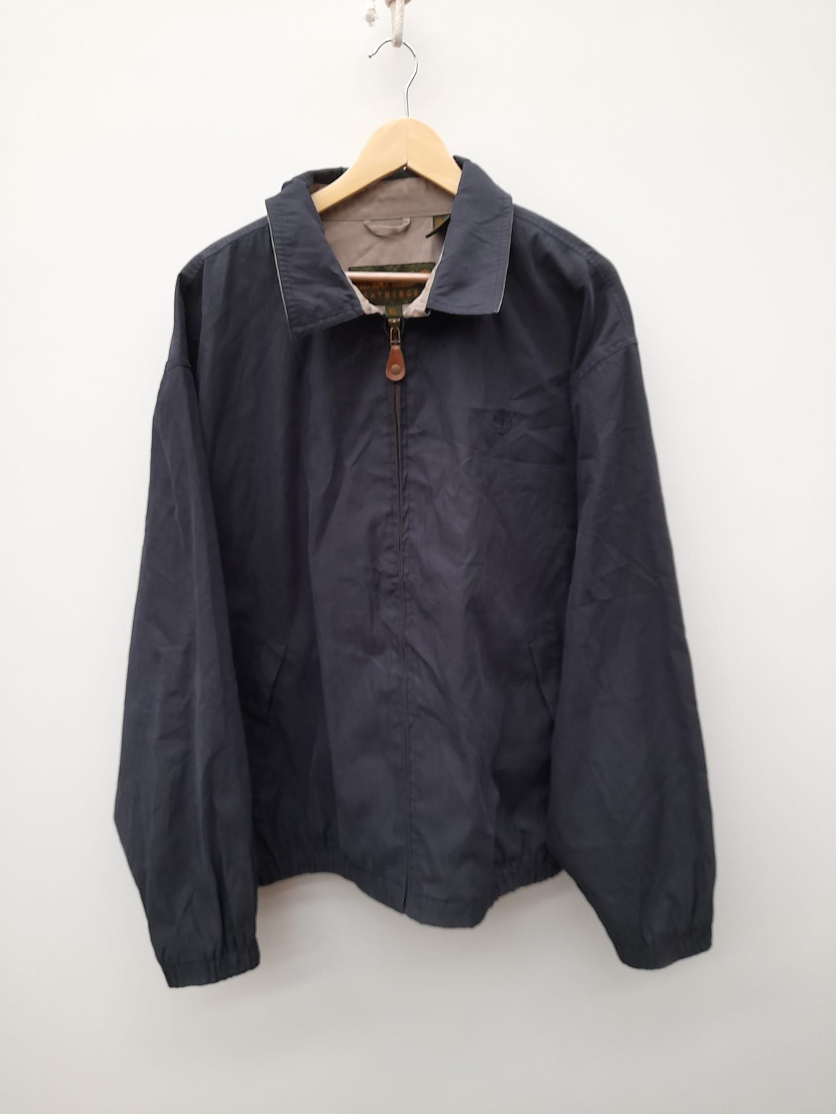 Timberland Vintage Harrington Bomber Jacket,Full Zip ,Navy,XL image 2