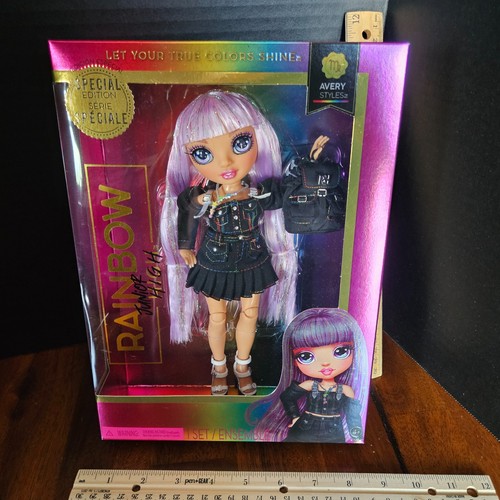 Rainbow Junior High Special Edition AVERY STYLES 9" Modepuppe Neu im Karton NEU - Bild 1 von 9