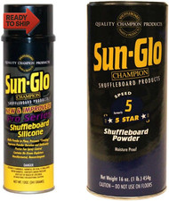 Silicone Shuffleboard Spray 12 Oz.   5 Speed Shuffleboard Wax 16 Oz.