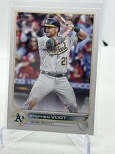 2022 Topps Update Series - Stephen Vogt #US260 Athletics Baseball