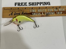 Vintage Tennessee SIDEKICK Flat Sided Crankbait- HAND MADE FISHING LURE TACKLE..
