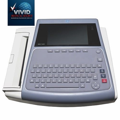 #ad GE MAC 1600 ELECTRO CARDIOGRAPH ECG EKG 12 CHANNEL LEADS CARDIO Warranty 1 Yr $850.00