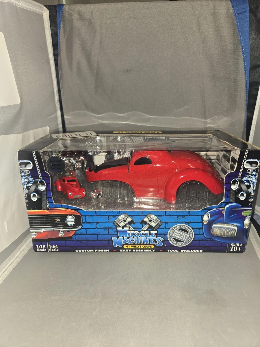 Muscle Machines Willys 1:18 Scale Diecast Cars, Trucks & Vans for