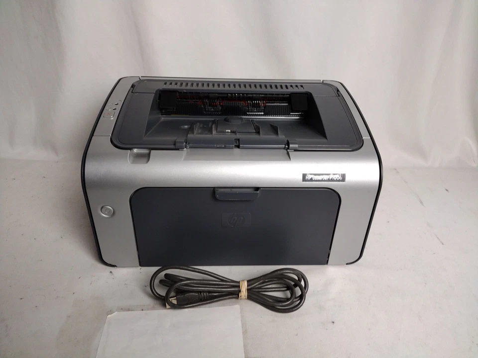 HP LaserJet P1006 Compact Monochrome Workgroup USB Only 21K Pge Count Tested.  - Image 3 of 4