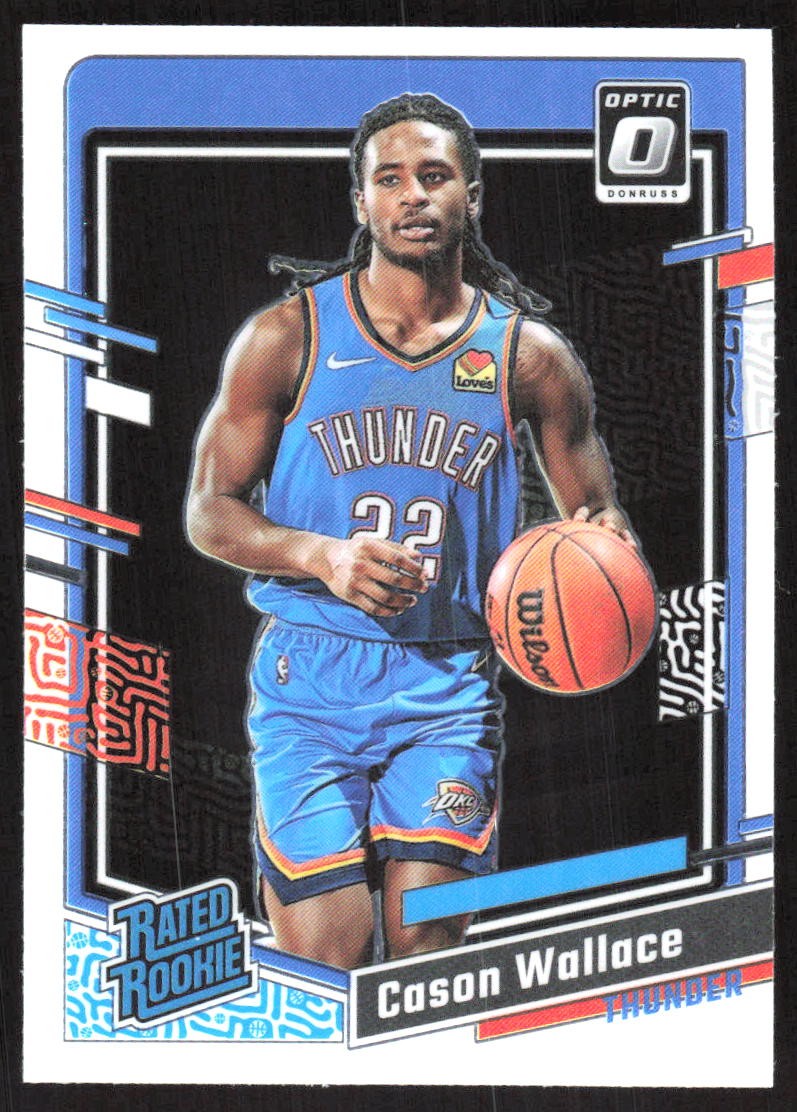 7195J 2023-24 Donruss Optic #218 Cason Wallace