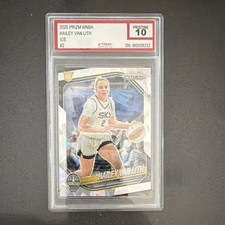 Panini 2025 Prizm WNBA Hailey Van Lith Ice Rookie #2 Chicago Sky IGC 10
