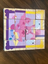 Melissa And Doug Blues Clues Blocks Puzzle For Kids